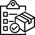 Dropshipping order fulfillment icon