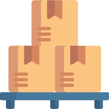 Pick and pack icon